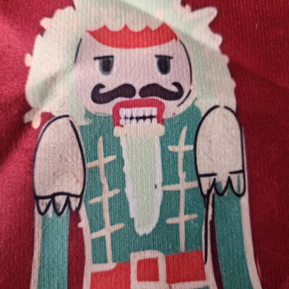 Christmas Pillow Cover Holiday Nutcracker Decor Soft Decorative Lumbar Case 20" - Picture 6 of 13